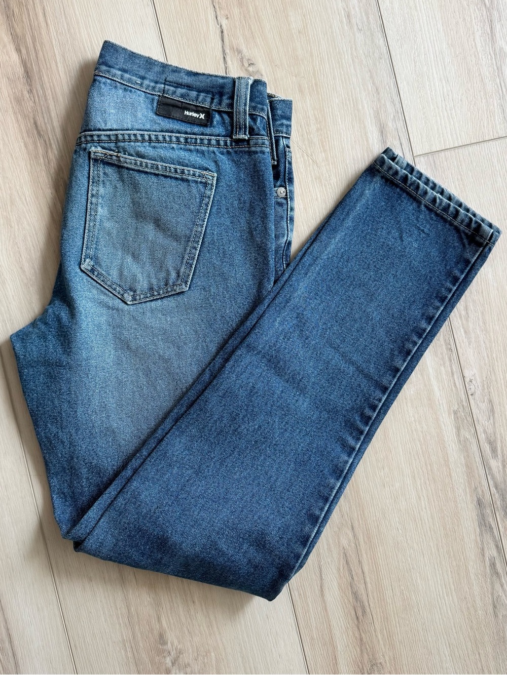 Hurley Women’s Slim Jeans — Indigo Blue Wash